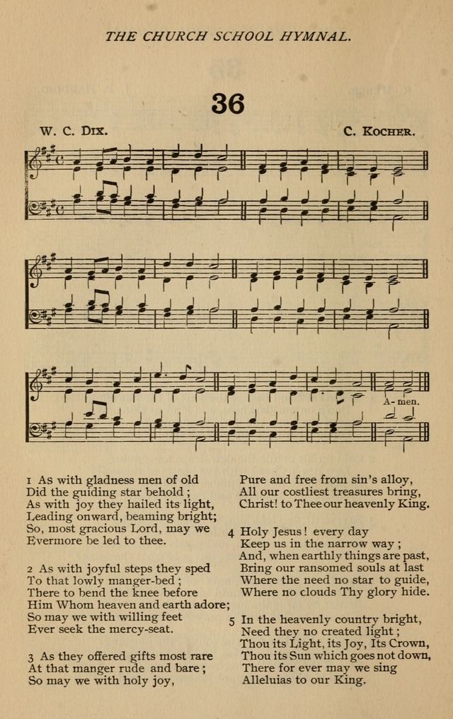 The Church School Hymnal with Tunes page 53