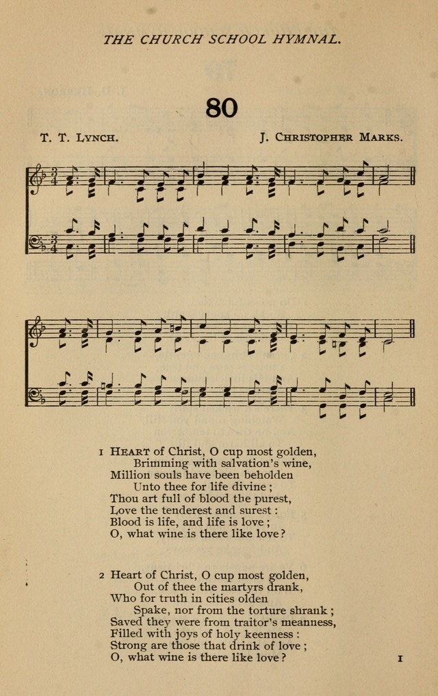 The Church School Hymnal with Tunes page 99