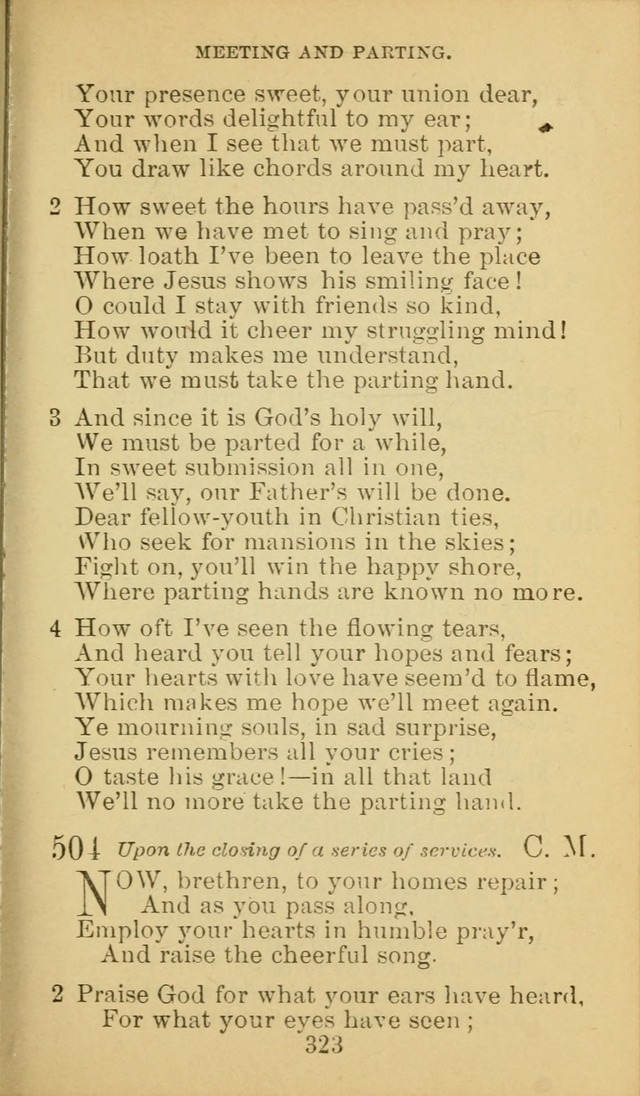 A Collection of Spiritual Hymns: adapted to the Various Kinds of Christian Worship, and especially designed for the use of the Brethren in Christ. 2nd ed. page 181