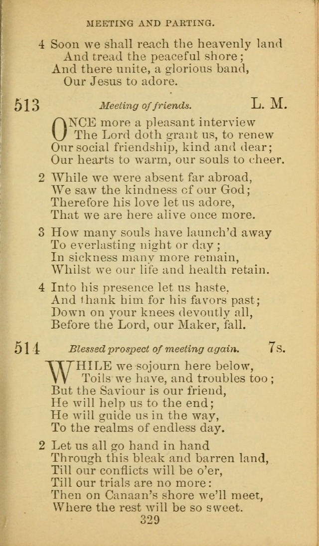 A Collection of Spiritual Hymns: adapted to the Various Kinds of Christian Worship, and especially designed for the use of the Brethren in Christ. 2nd ed. page 187
