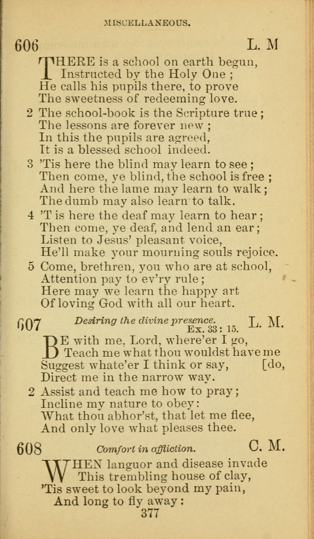 A Collection of Spiritual Hymns: adapted to the Various Kinds of Christian Worship, and especially designed for the use of the Brethren in Christ. 2nd ed. page 379