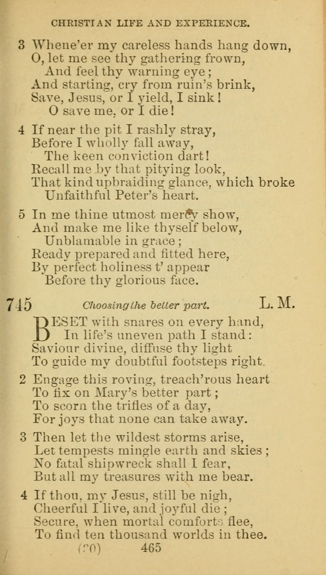 A Collection of Spiritual Hymns: adapted to the Various Kinds of Christian Worship, and especially designed for the use of the Brethren in Christ. 2nd ed. page 469