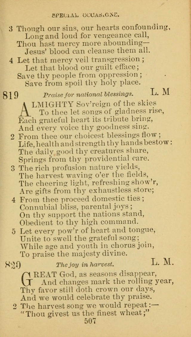 A Collection of Spiritual Hymns: adapted to the Various Kinds of Christian Worship, and especially designed for the use of the Brethren in Christ. 2nd ed. page 513