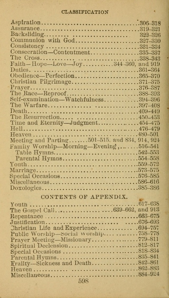 A Collection of Spiritual Hymns: adapted to the Various Kinds of Christian Worship, and especially designed for the use of the Brethren in Christ. 2nd ed. page 602