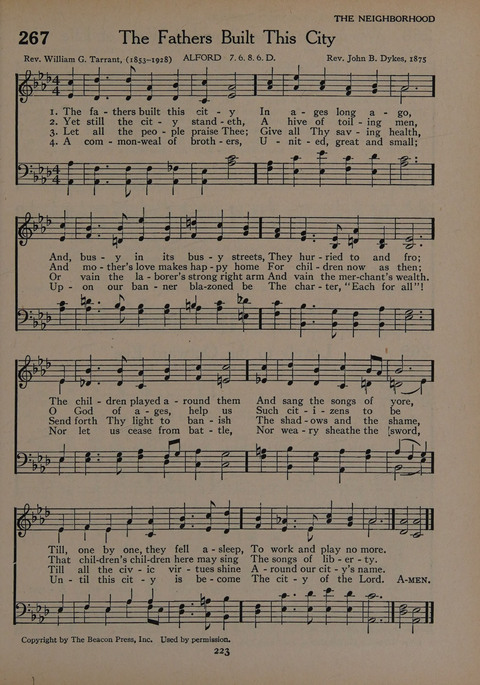 The Church School Hymnal for Youth page 223