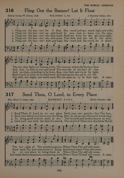 The Church School Hymnal for Youth page 263