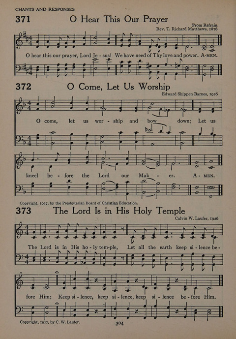The Church School Hymnal for Youth page 304
