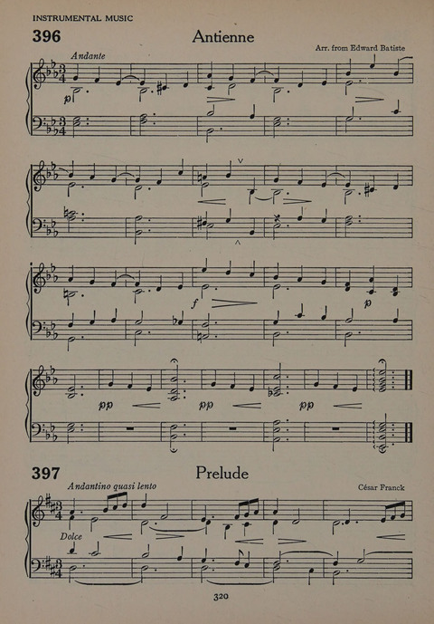 The Church School Hymnal for Youth page 320