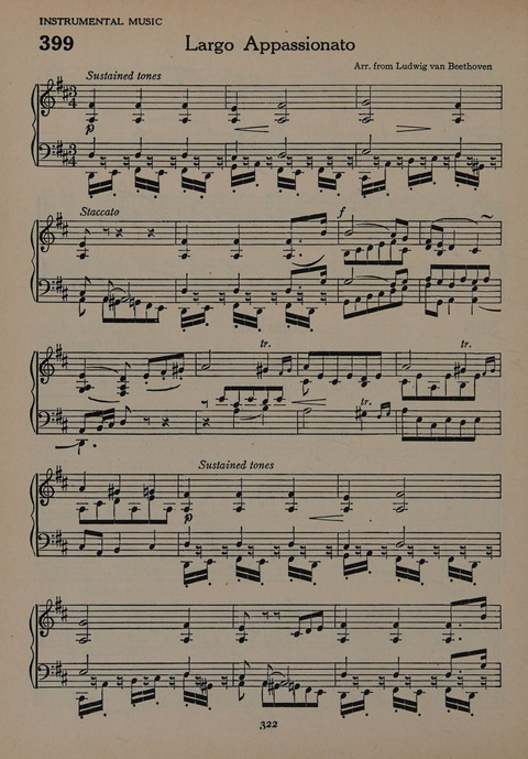The Church School Hymnal for Youth page 322