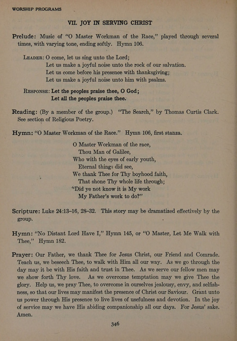 The Church School Hymnal for Youth page 346