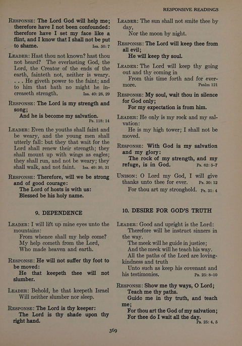The Church School Hymnal for Youth page 369