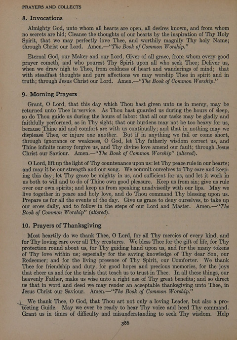 The Church School Hymnal for Youth page 386