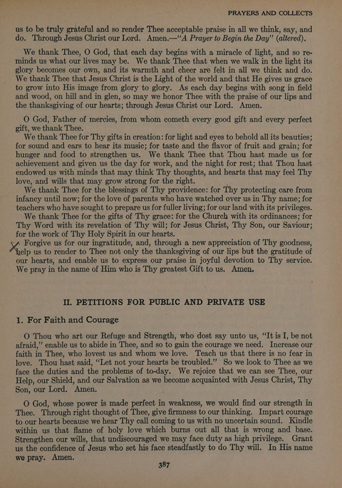 The Church School Hymnal for Youth page 387