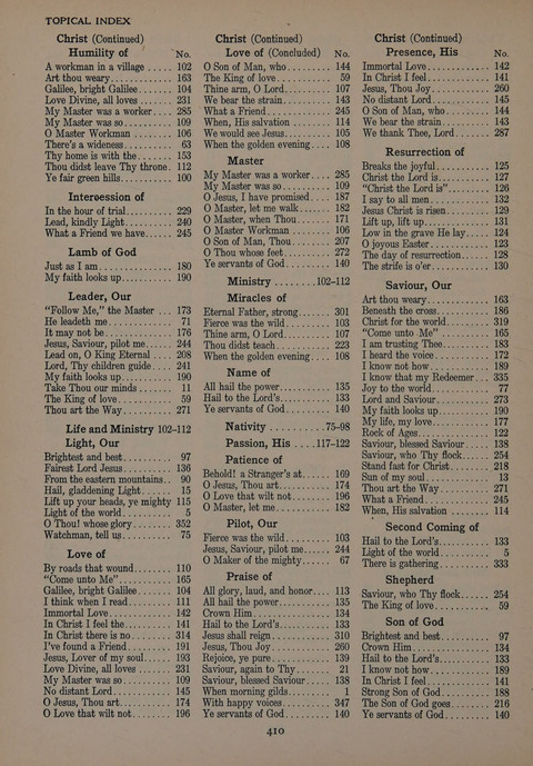 The Church School Hymnal for Youth page 410
