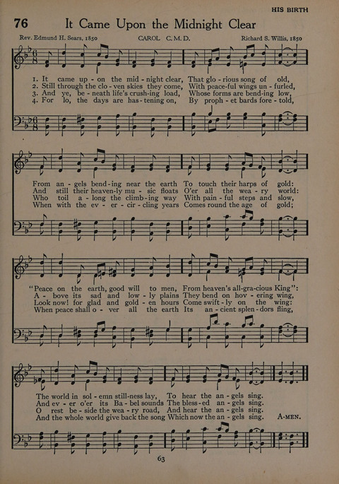 The Church School Hymnal for Youth page 63
