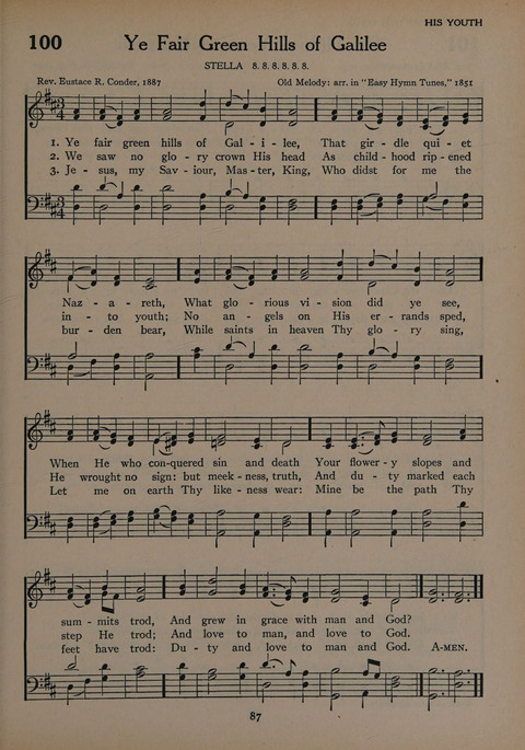 The Church School Hymnal for Youth page 87