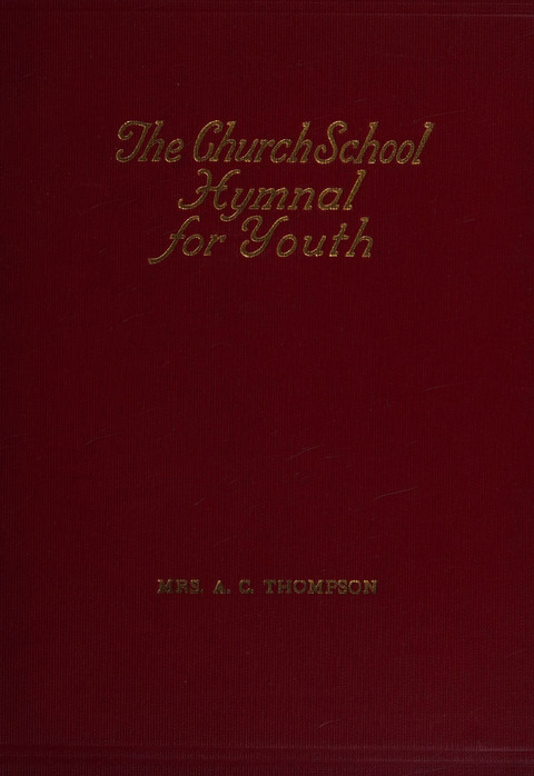 The Church School Hymnal for Youth page cover
