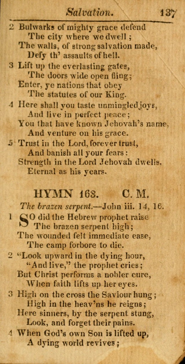 A Choice Selection of Psalms, Hymns and Spiritual Songs for the use of  Christians page 138