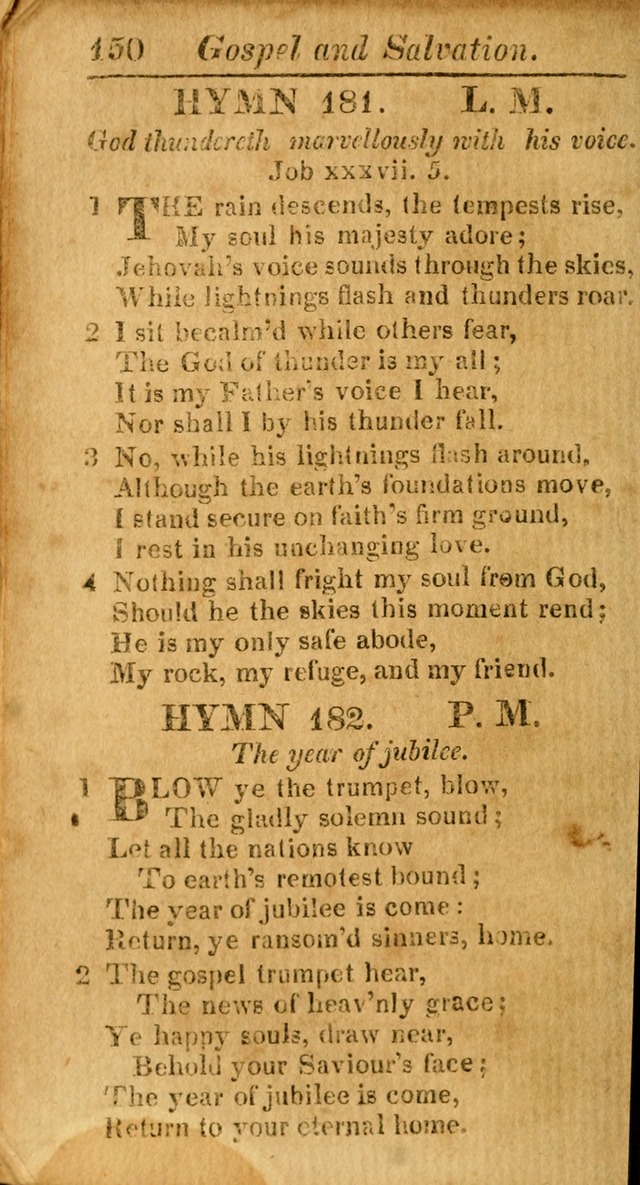 A Choice Selection of Psalms, Hymns and Spiritual Songs for the use of  Christians page 151