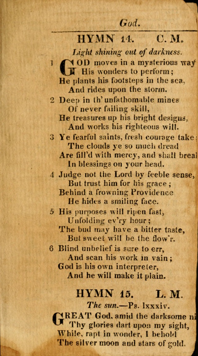 A Choice Selection of Psalms, Hymns and Spiritual Songs for the use of  Christians page 16