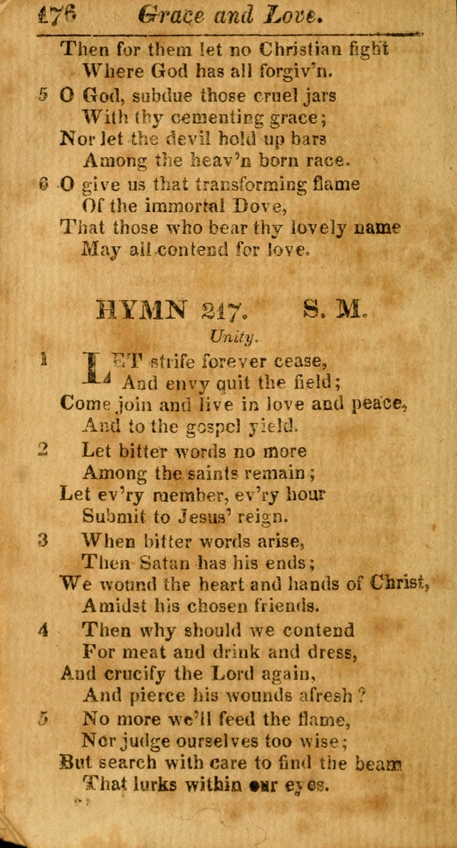 A Choice Selection of Psalms, Hymns and Spiritual Songs for the use of  Christians page 177