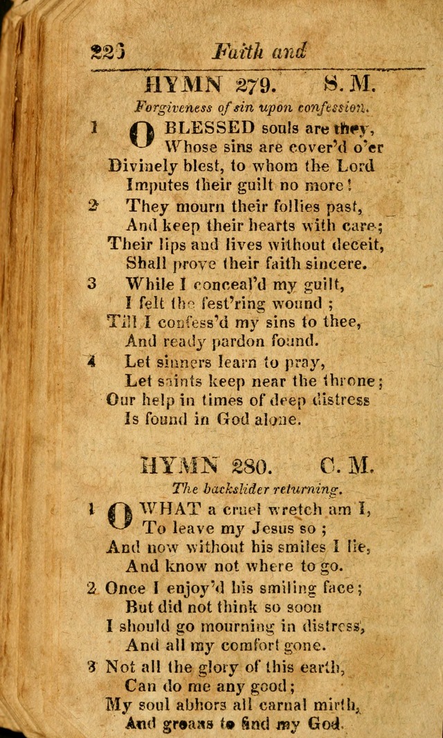 A Choice Selection of Psalms, Hymns and Spiritual Songs for the use of  Christians page 219