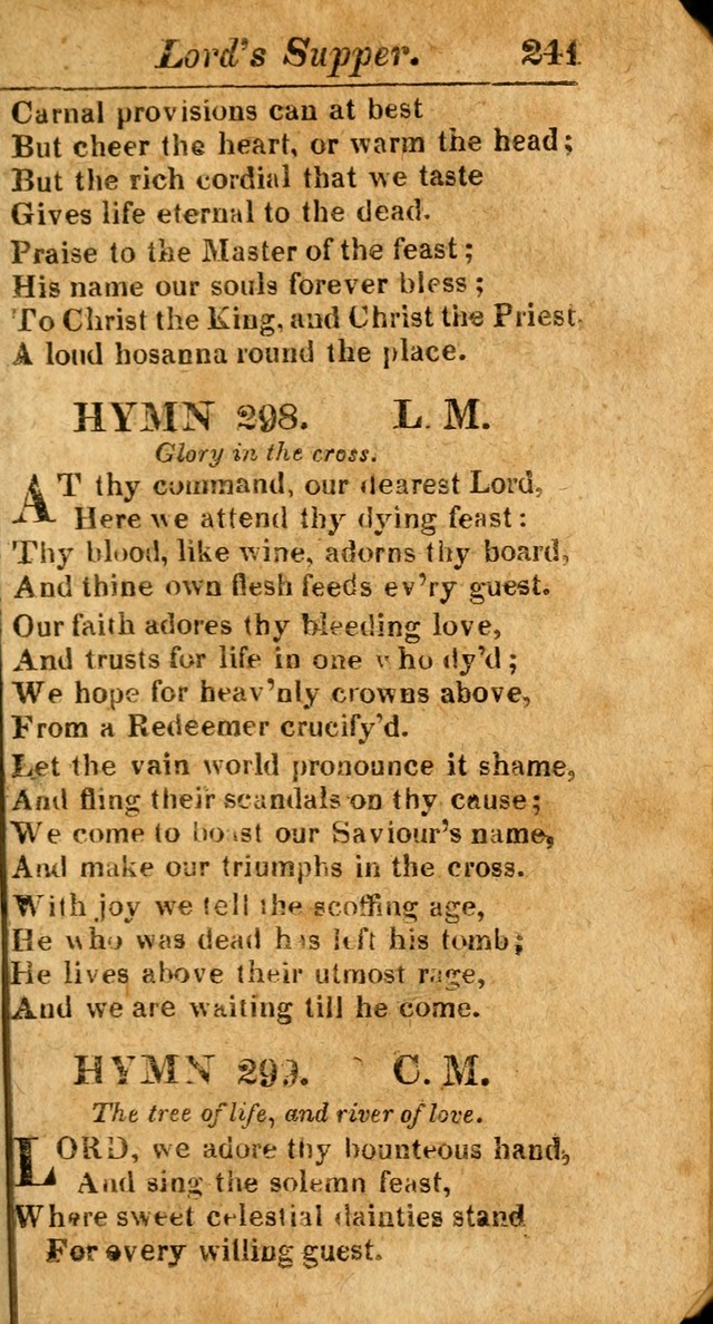 A Choice Selection of Psalms, Hymns and Spiritual Songs for the use of  Christians page 234