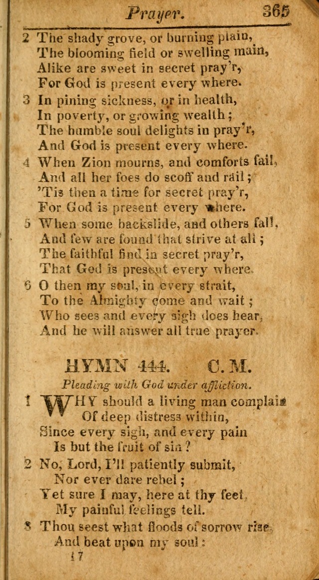 A Choice Selection of Psalms, Hymns and Spiritual Songs for the use of  Christians page 358