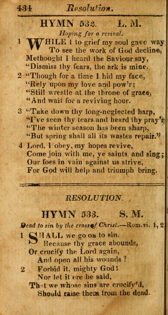 A Choice Selection of Psalms, Hymns and Spiritual Songs for the use of  Christians page 427