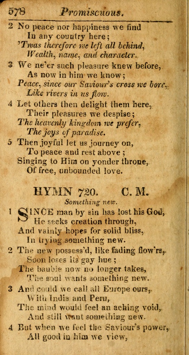 A Choice Selection of Psalms, Hymns and Spiritual Songs for the use of  Christians page 571