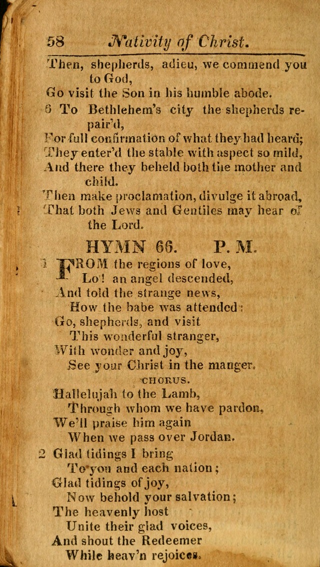 A Choice Selection of Psalms, Hymns and Spiritual Songs for the use of  Christians page 59