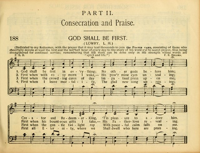 Christ in Song: for all religious services nearly one thousand best gospel hymns, new and old with responsive scripture readings (Rev. and Enl.) page 115