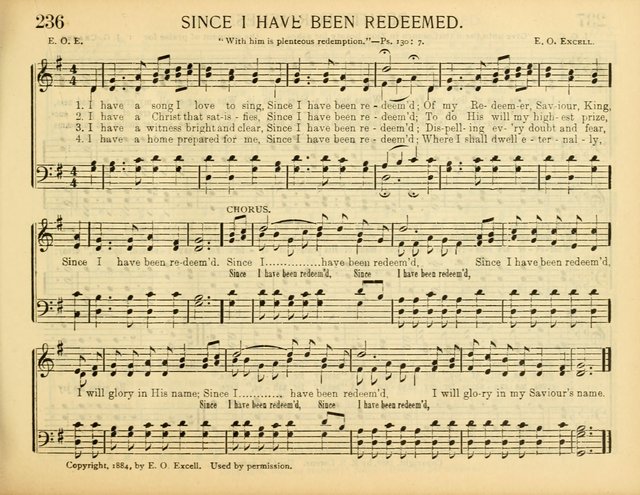 Christ in Song: for all religious services nearly one thousand best gospel hymns, new and old with responsive scripture readings (Rev. and Enl.) page 163