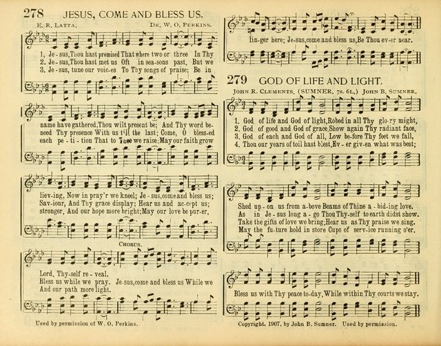 Christ in Song: for all religious services nearly one thousand best gospel hymns, new and old with responsive scripture readings (Rev. and Enl.) page 192
