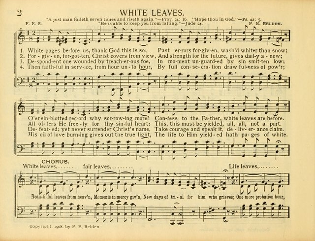 Christ in Song: for all religious services nearly one thousand best gospel hymns, new and old with responsive scripture readings (Rev. and Enl.) page 2