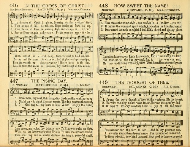 Christ in Song: for all religious services nearly one thousand best gospel hymns, new and old with responsive scripture readings (Rev. and Enl.) page 258