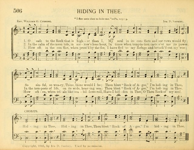 Christ in Song: for all religious services nearly one thousand best gospel hymns, new and old with responsive scripture readings (Rev. and Enl.) page 298