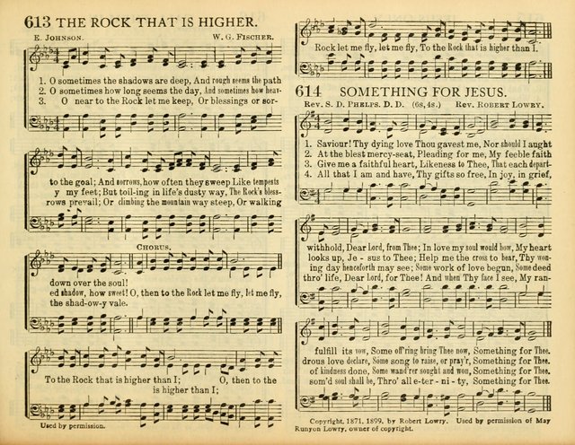 Christ in Song: for all religious services nearly one thousand best gospel hymns, new and old with responsive scripture readings (Rev. and Enl.) page 393