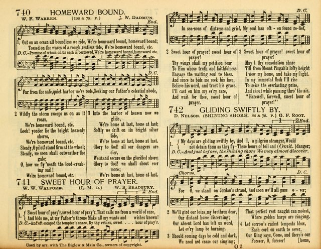 Christ in Song: for all religious services nearly one thousand best gospel hymns, new and old with responsive scripture readings (Rev. and Enl.) page 445