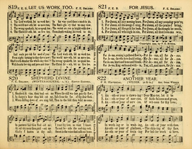 Christ in Song: for all religious services nearly one thousand best gospel hymns, new and old with responsive scripture readings (Rev. and Enl.) page 465