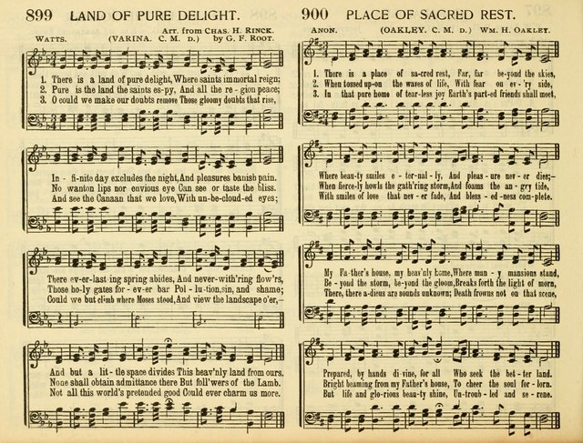 Christ in Song: for all religious services nearly one thousand best gospel hymns, new and old with responsive scripture readings (Rev. and Enl.) page 522