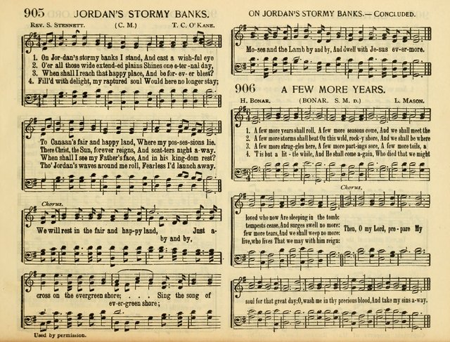Christ in Song: for all religious services nearly one thousand best gospel hymns, new and old with responsive scripture readings (Rev. and Enl.) page 525