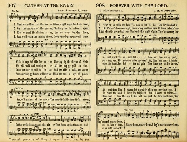 Christ in Song: for all religious services nearly one thousand best gospel hymns, new and old with responsive scripture readings (Rev. and Enl.) page 526