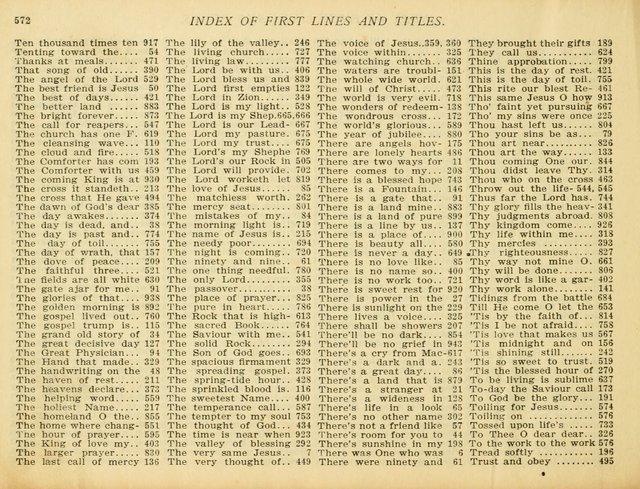 Christ in Song: for all religious services nearly one thousand best gospel hymns, new and old with responsive scripture readings (Rev. and Enl.) page 560