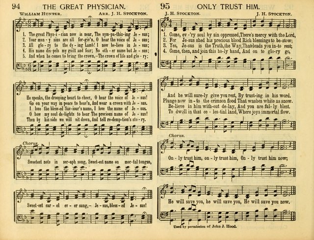 Christ in Song: for all religious services nearly one thousand best gospel hymns, new and old with responsive scripture readings (Rev. and Enl.) page 82