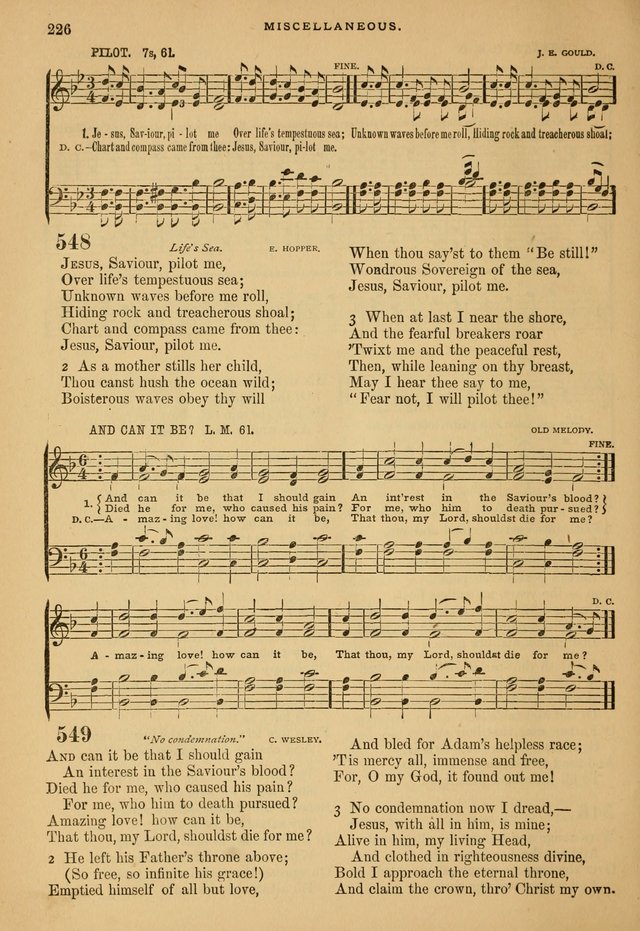 The Calvary Selection of Spiritual Songs: with music for use in social meetings. page 226