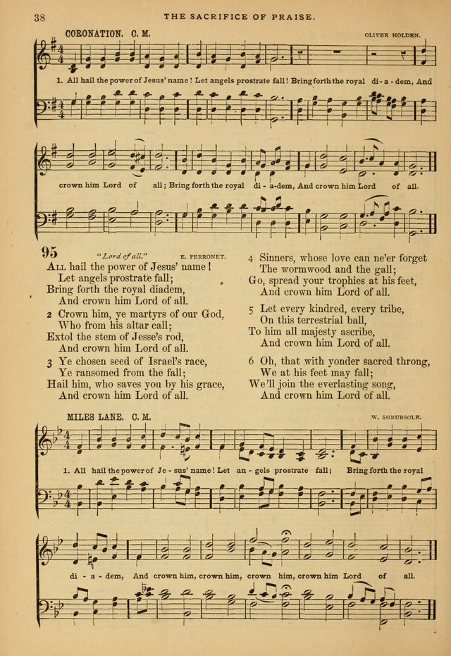 The Calvary Selection of Spiritual Songs: with music for use in social meetings. page 38
