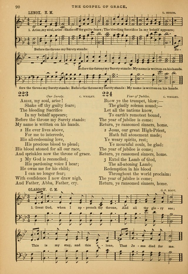 The Calvary Selection of Spiritual Songs: with music for use in social meetings. page 90