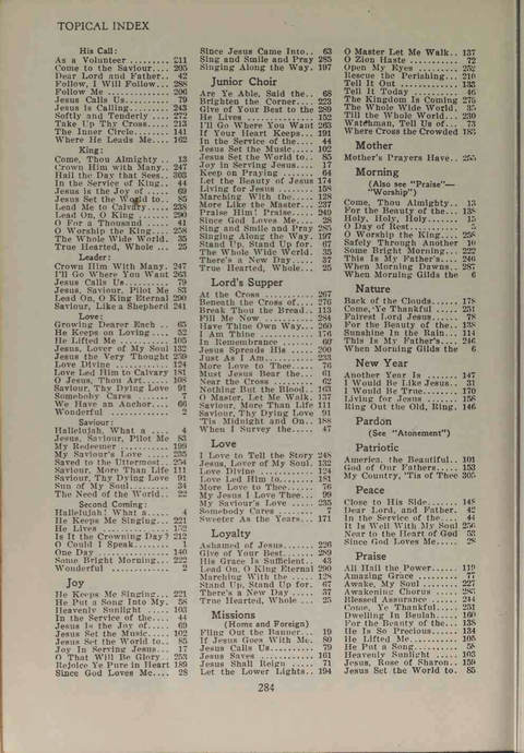 Christian Service Songs page 282