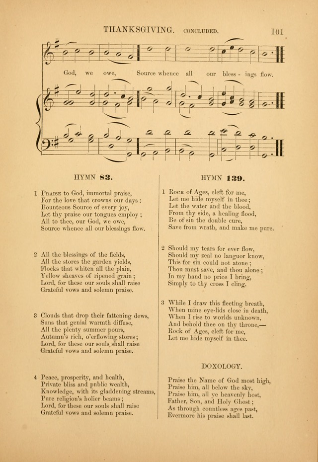 A Collection of Sacred Song: being an eclectic compilation for the use of churches, families and schools... (2nd ed.) page 108